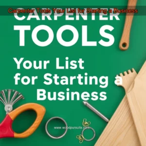 Read more about the article Carpenter Tools  Your List for Starting a Business