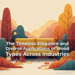 Read more about the article The Timeless Elegance and Diverse Applications of Wood Types Across Industries