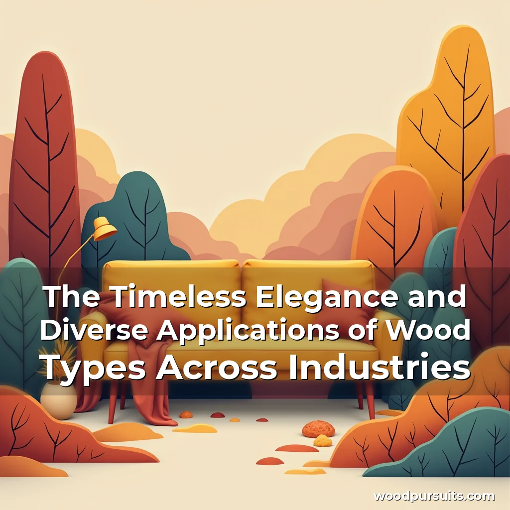 Read more about the article The Timeless Elegance and Diverse Applications of Wood Types Across Industries