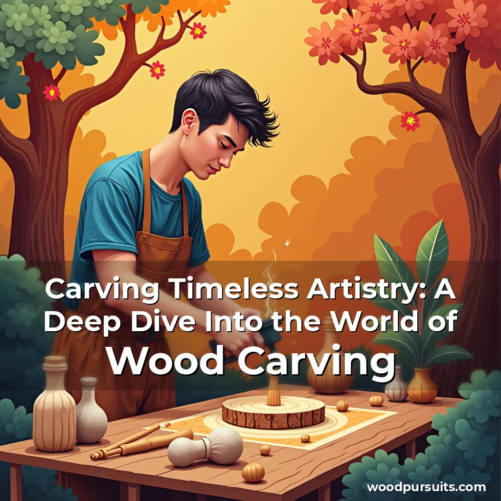 Read more about the article Carving Timeless Artistry: A Deep Dive Into the World of Wood Carving